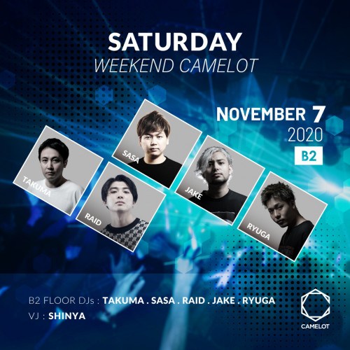 WEEKEND CAMELOT SATURDAY