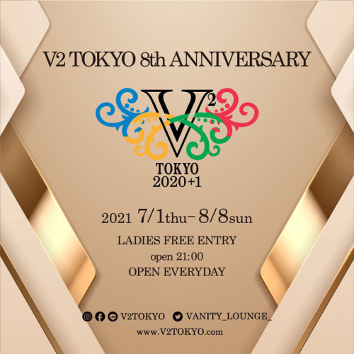 V2 TOKYO MONDAY 8th Anniversary