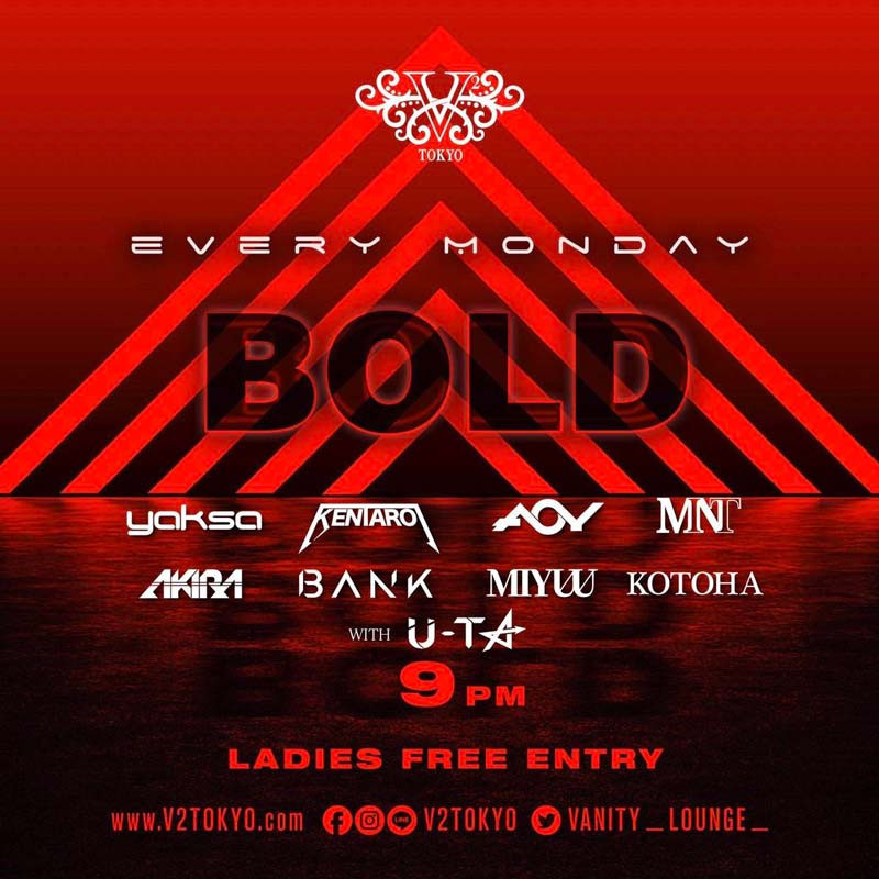 V2 TOKYO MONDAY