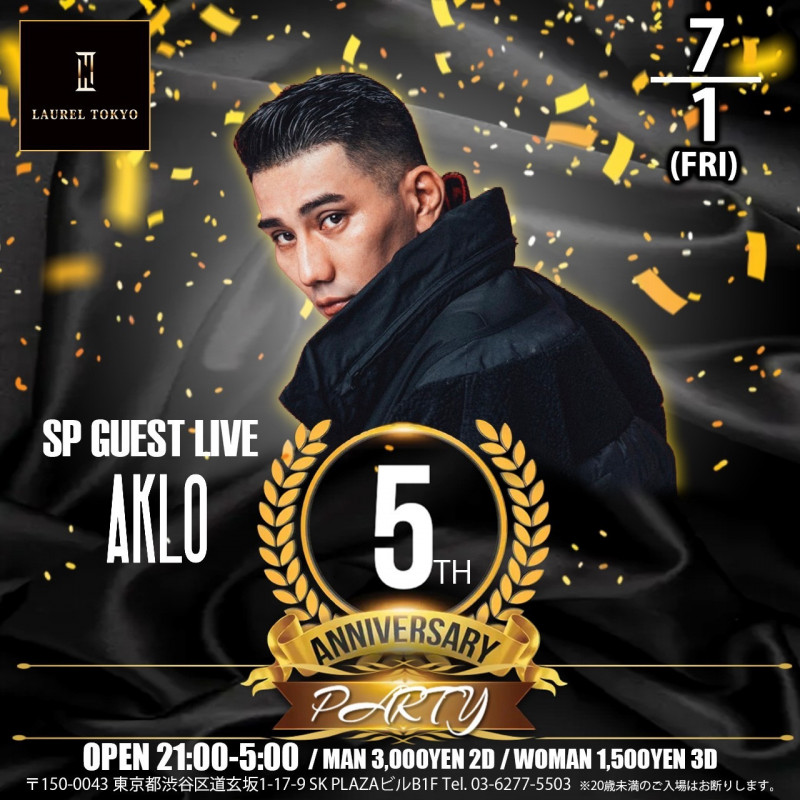 LAUREL TOKYO 5th Anniversary