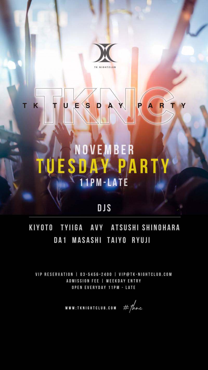 EVERY TUESDAY