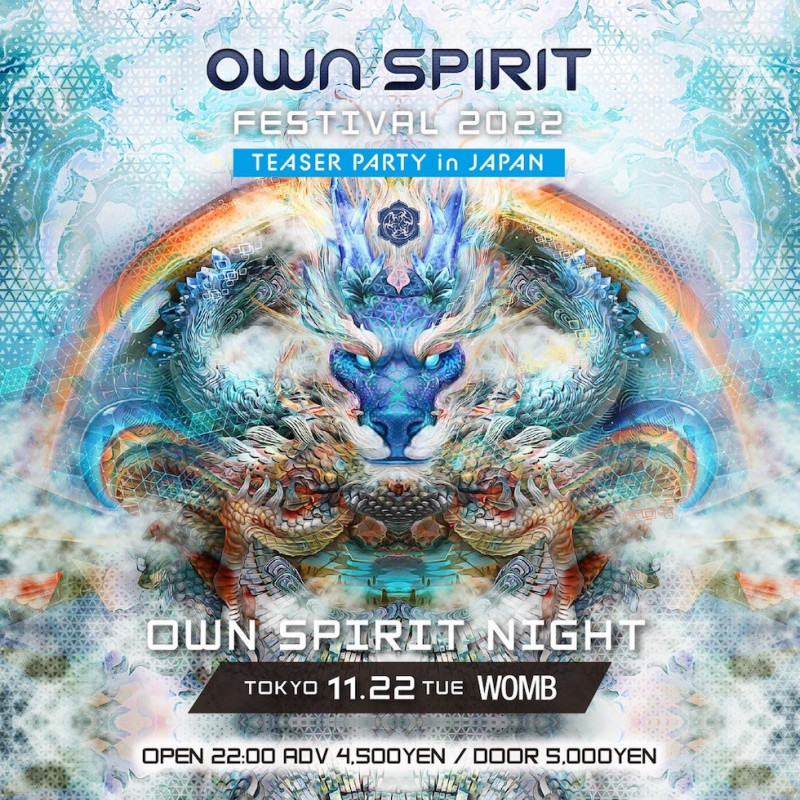 OWN SPIRIT FESTIVAL TEASER PARTY in JAPAN