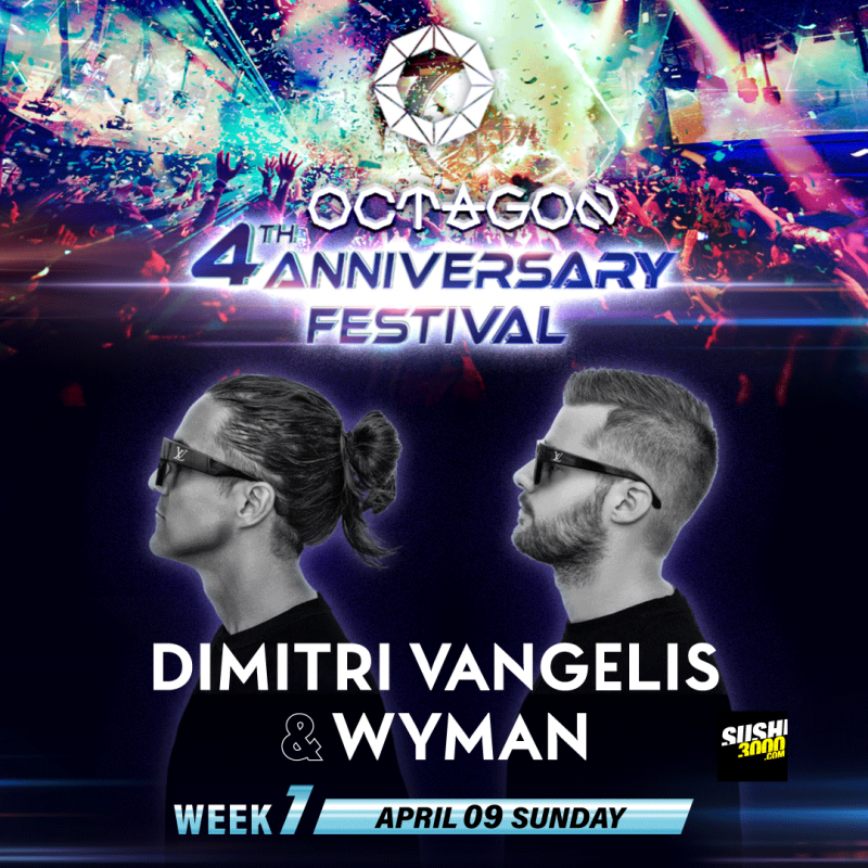 “OCTGAON 4th ANNIVERSARY FESTIVAL” w/ DIMITRI VANGELIS & WYM