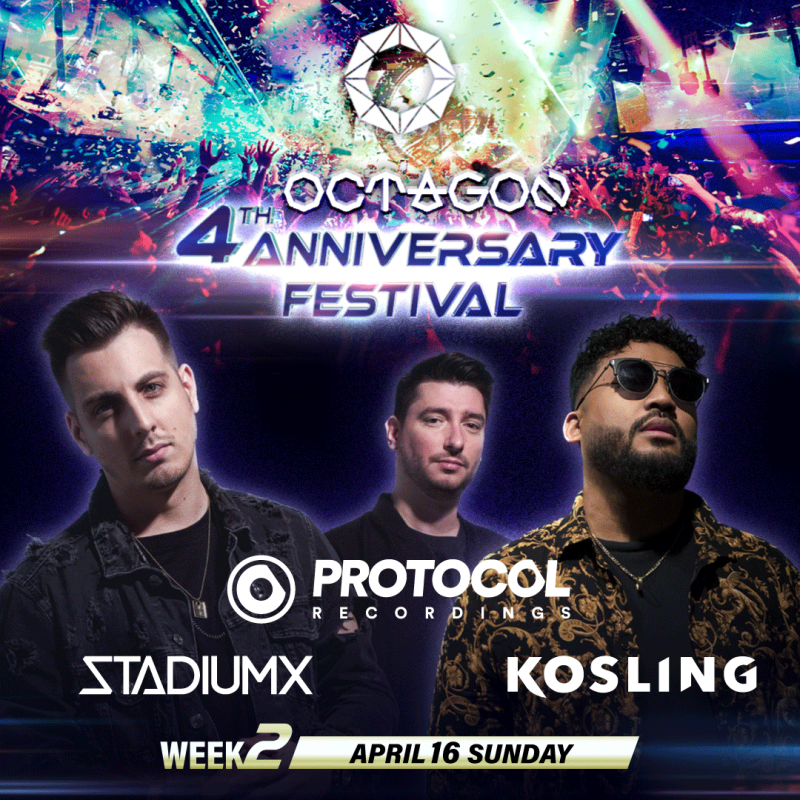 “OCTGAON 4th ANNIVERSARY FESTIVAL” PROTOCOL NIGHT w/ STADIUM