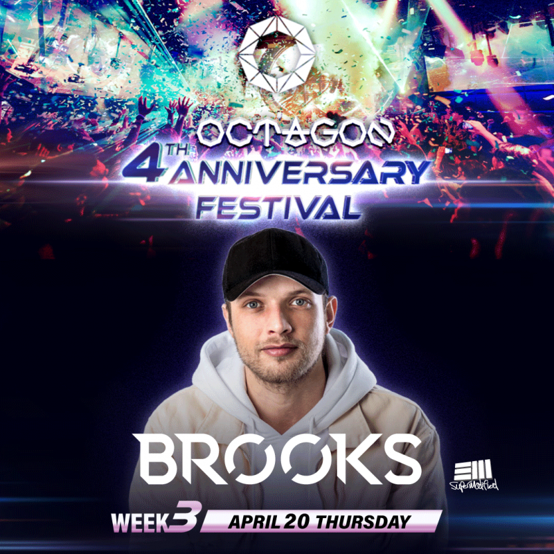 “OCTGAON 4th ANNIVERSARY FESTIVAL” w/ BROOKS