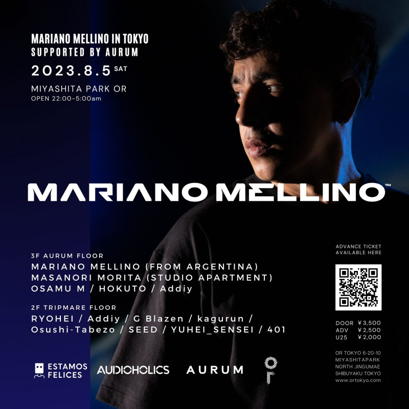 MARIANO MELLINO IN TOKYO SUPPOTERD BY AURUM
