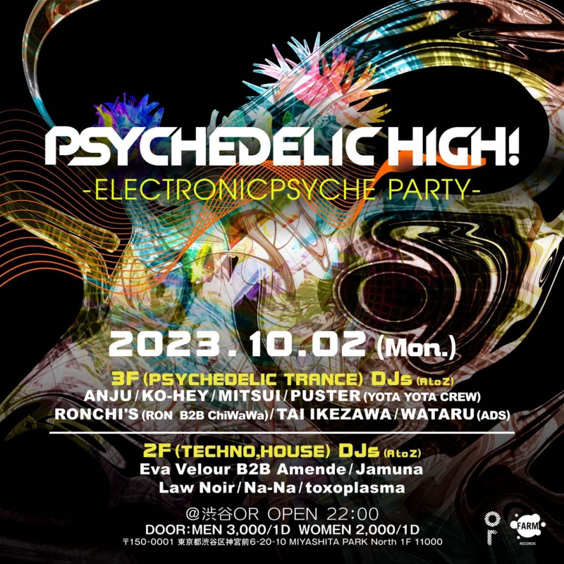 PSYCHEDELIC HIGH! -ELECTRONICPSYCHE PARTY-