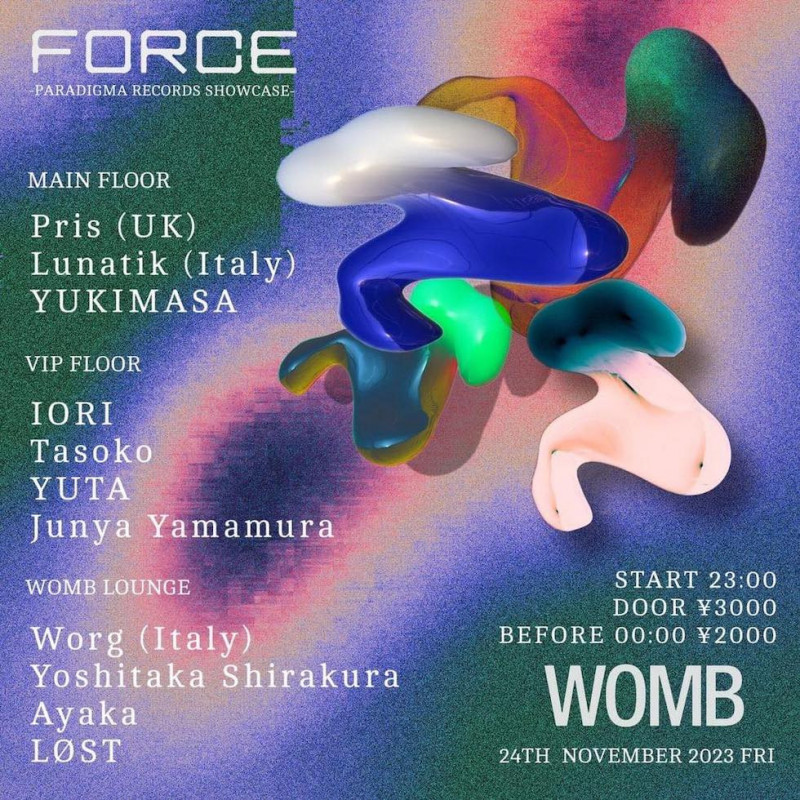 FORCE -PARADIGMA RECORDS SHOWCASE-