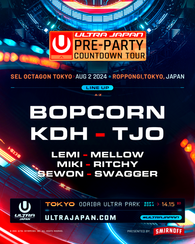 ULTRA JAPAN PRE-PARTY COUNTDOWN TOUR