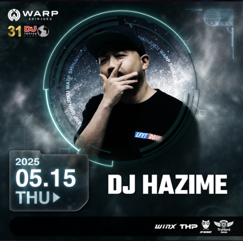 WARP THURSDAY DJ HAZIME