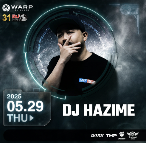 WARP THURSDAY DJ HAZIME