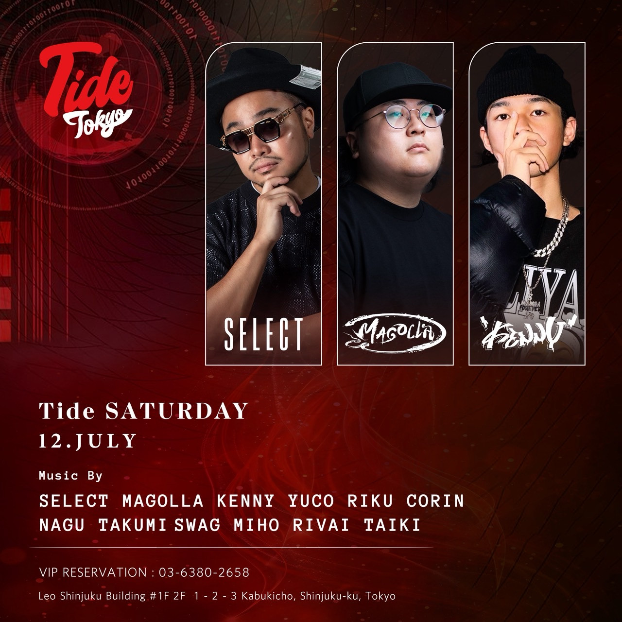 TIDE SATURDAY