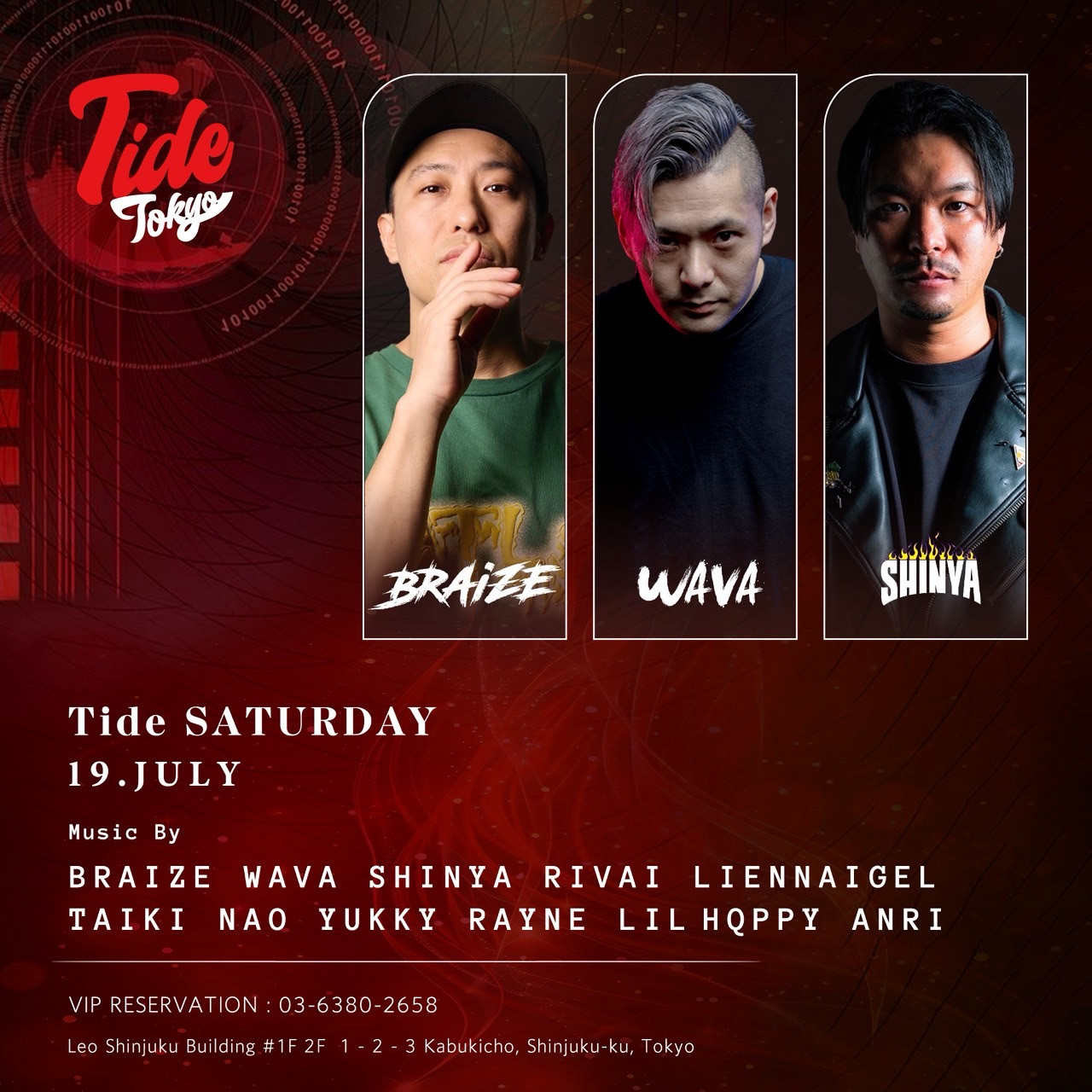 TIDE SATURDAY