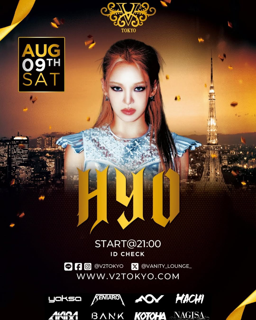 V2 TOKYO SATURDAY