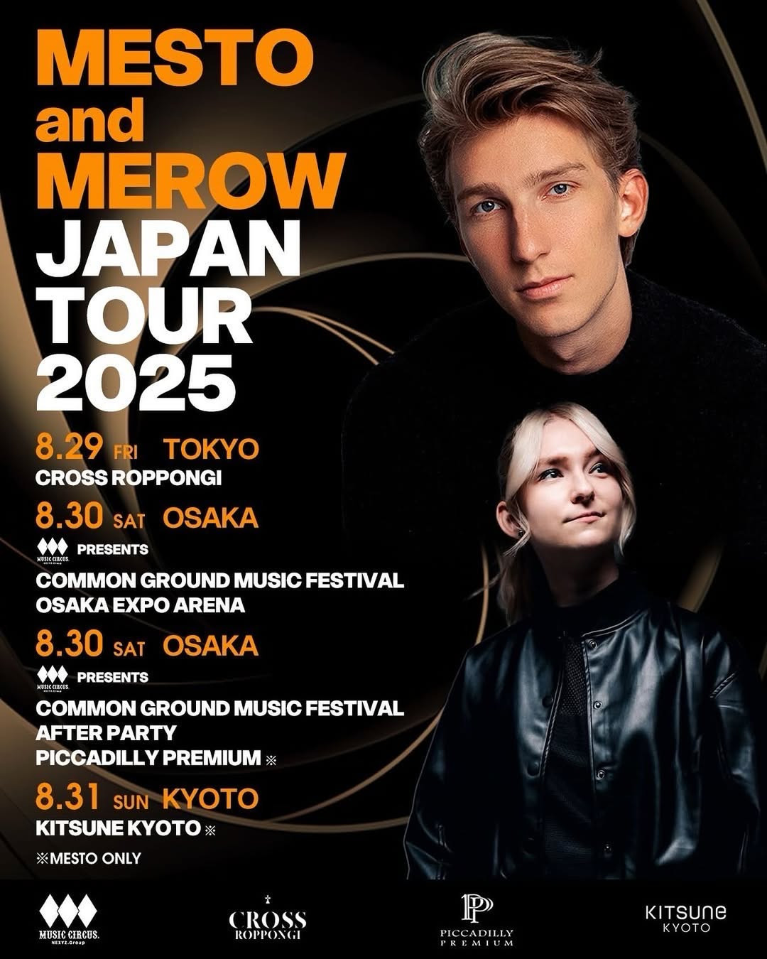 MESTO & MEROW JAPAN TOUR 2025