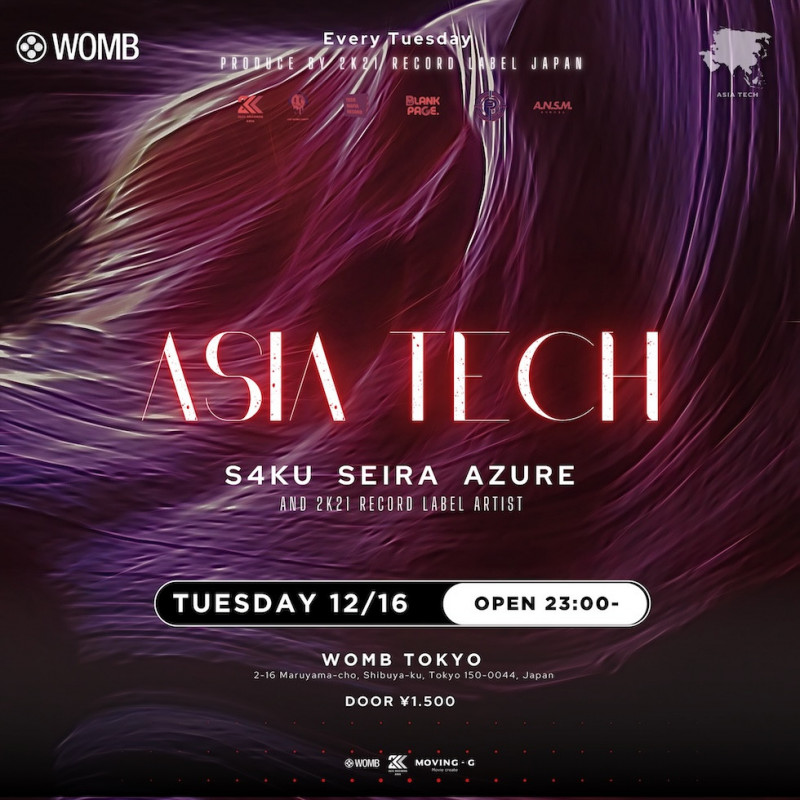 ASIA TECH PRODUCED BY 2K21 RECORDS JAPAN