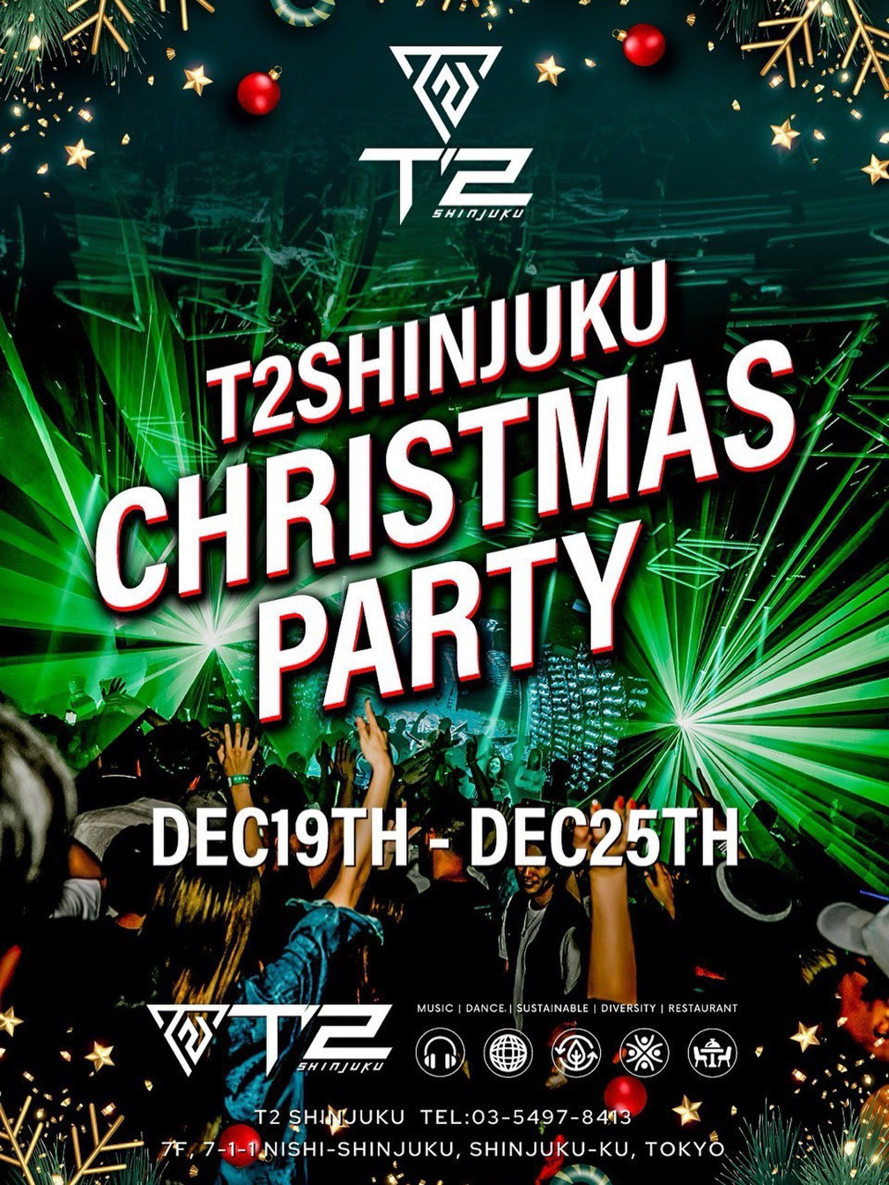 T2 SHINJUKU CHRISTMAS PARTY