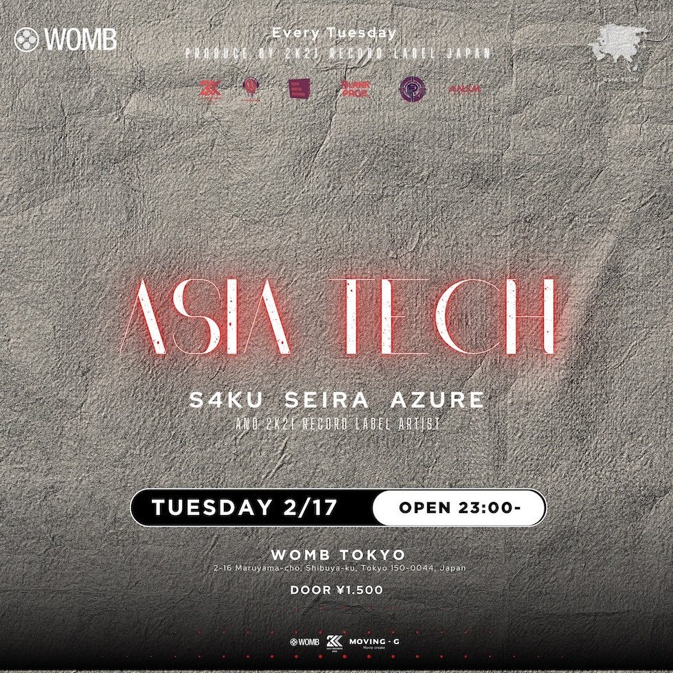 ASIA TECH PRODUCED BY 2K21 RECORDS JAPAN