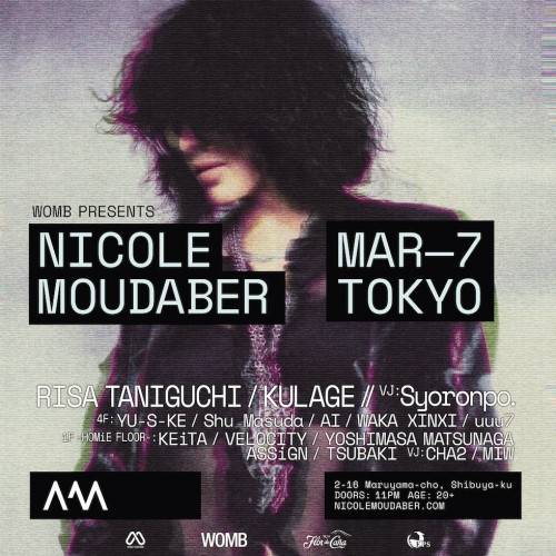 WOMB PRESENTS NICOLE MOUDABER