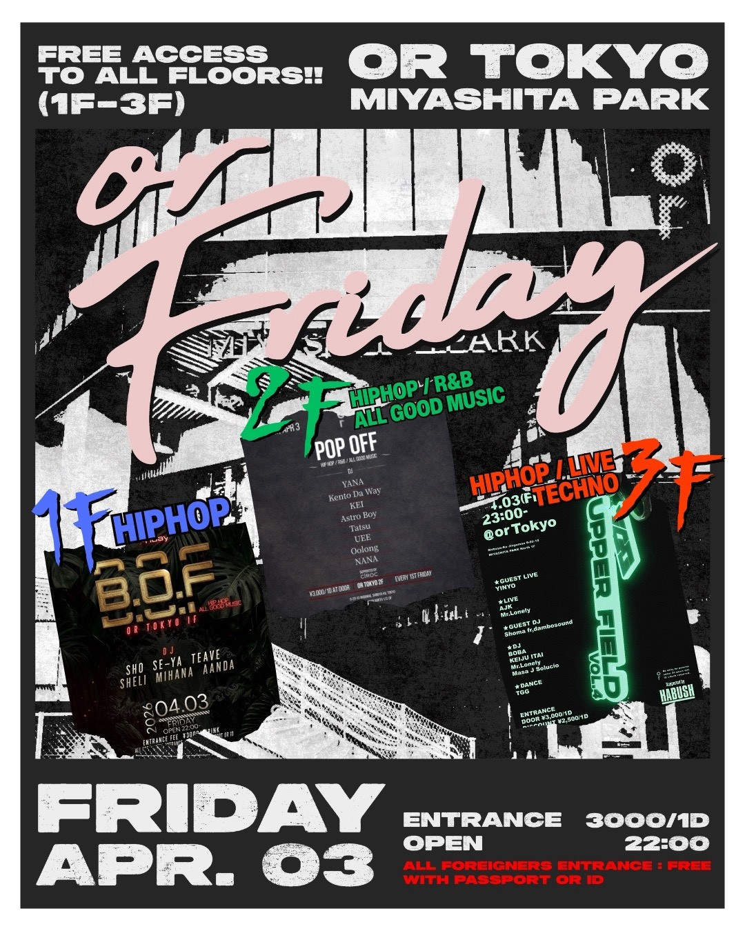 OR FRIDAY