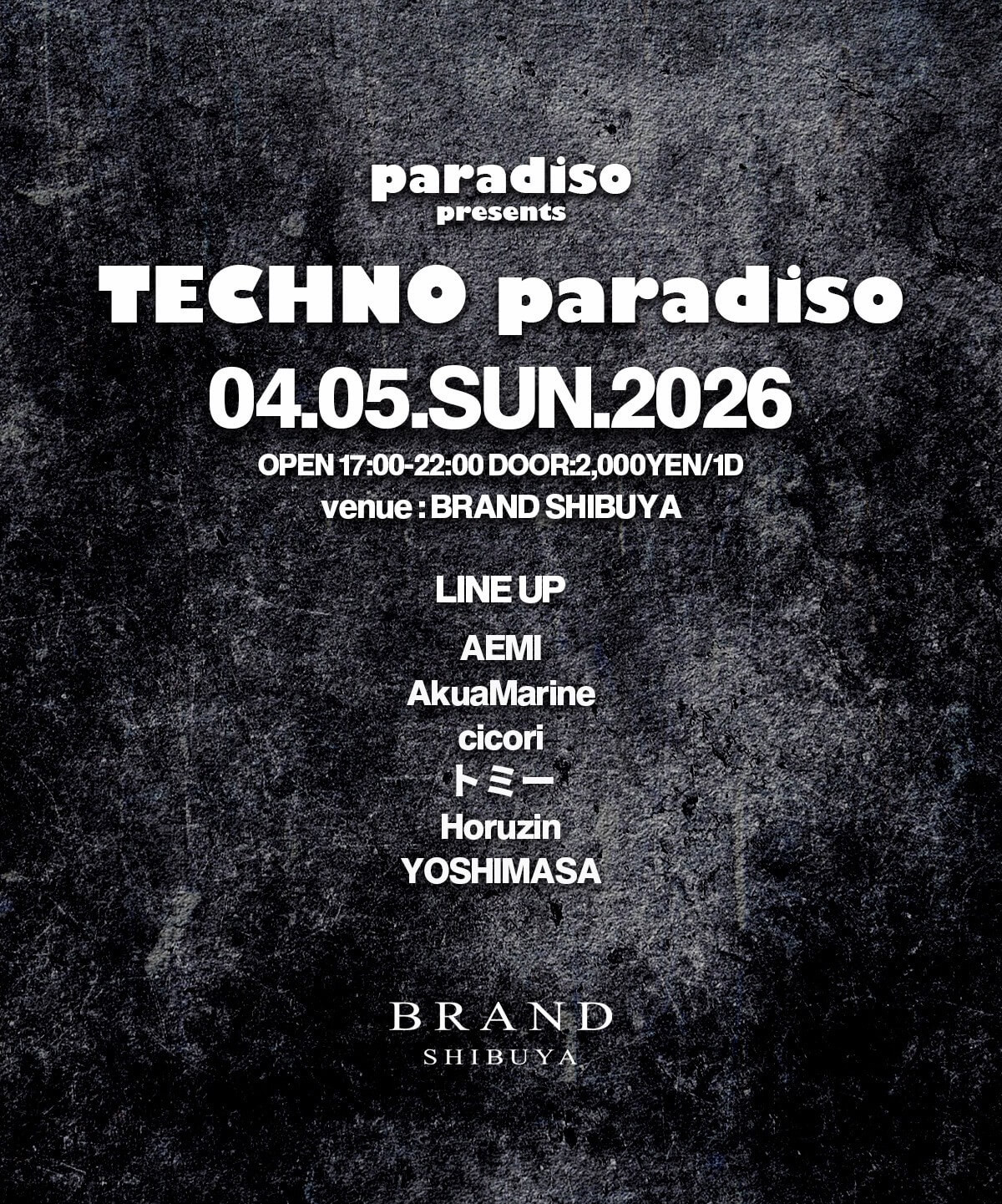TECHNO paradisco