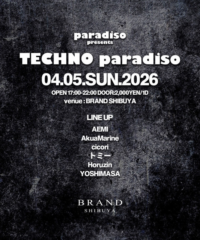 TECHNO paradisco