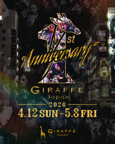 GIRAFFE 1st Anniversary
