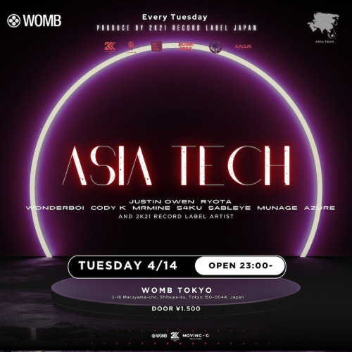ASIA TECH PRODUCED BY 2K21 RECORDS JAPAN