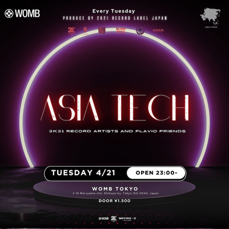 ASIA TECH PRODUCED BY 2K21 RECORDS JAPAN