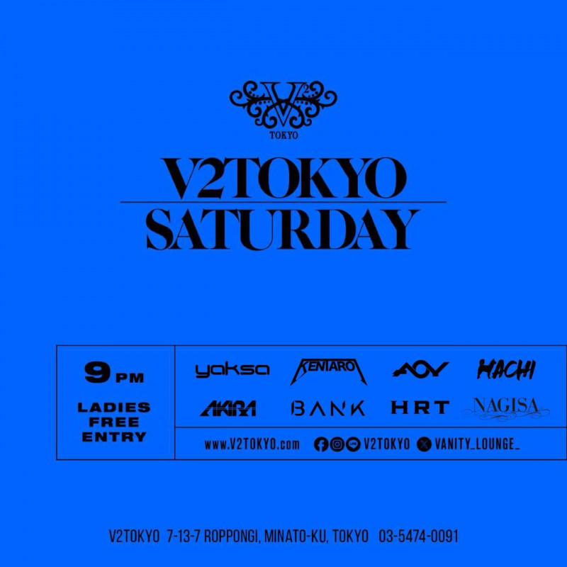 V2TOKYO SATURDAY