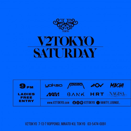 V2TOKYO SATURDAY