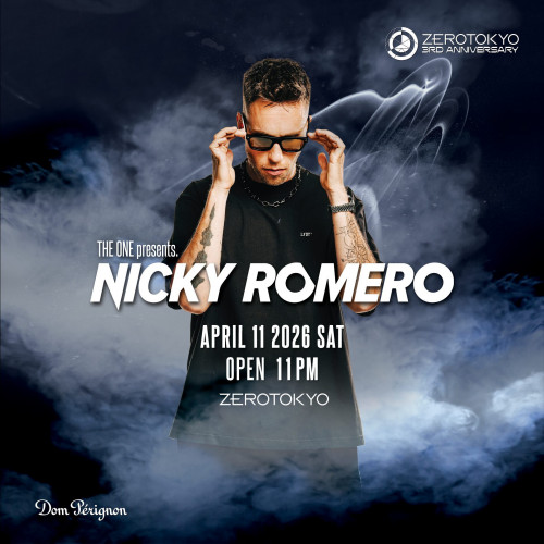 ZEROTOKYO 3RD ANNIVERSARY DAY 2 “THE ONE feat.NICKY ROMERO”