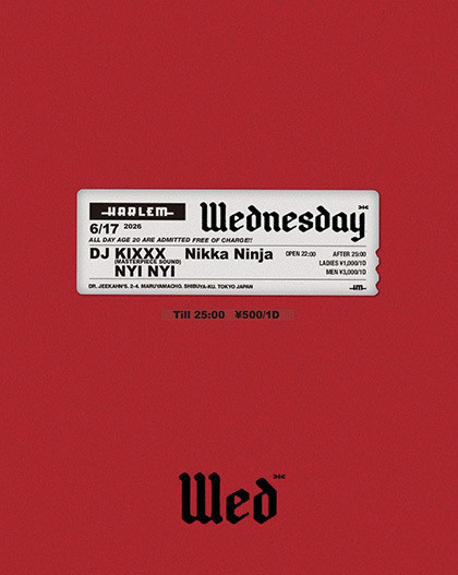 WEDNESDAY