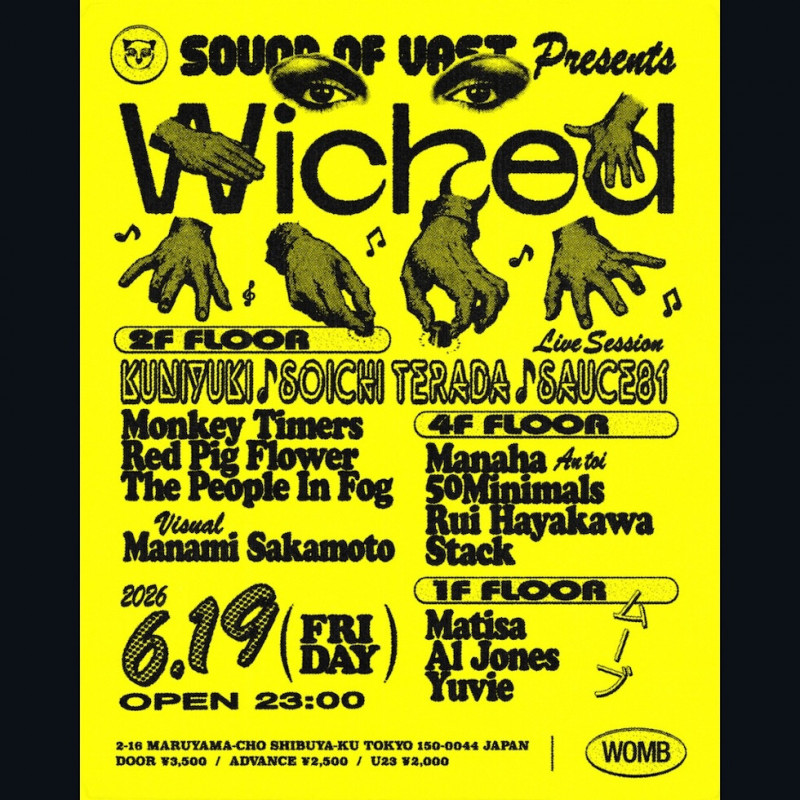 WICKED WITH KUNIYUKI × SOICHI TERADA × SAUCE81