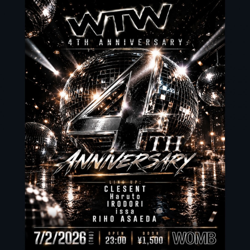 WTW 4th ANNIVERSARY