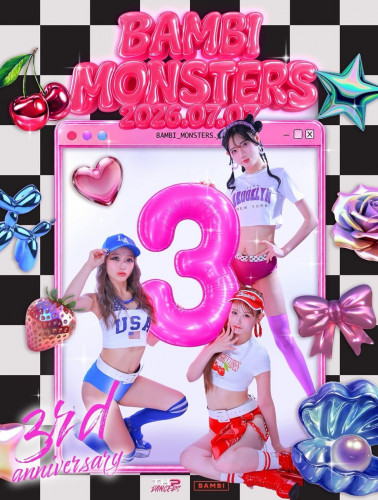 BAMBI MONSTERS 3rd ANNIVERSARY