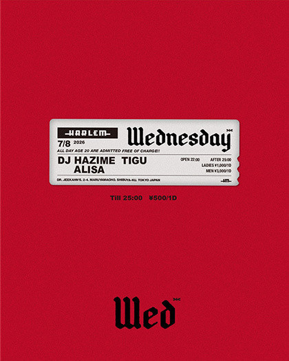 WEDNESDAY