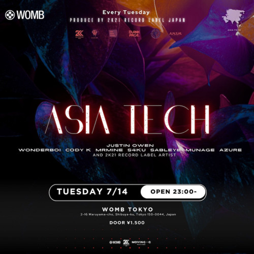 ASIA TECH PRODUCED BY 2K21 RECORDS JAPAN