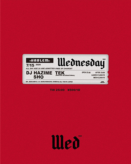 WEDNESDAY
