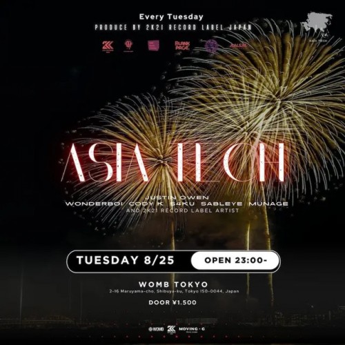ASIA TECH PRODUCED BY 2K21 RECORDS JAPAN