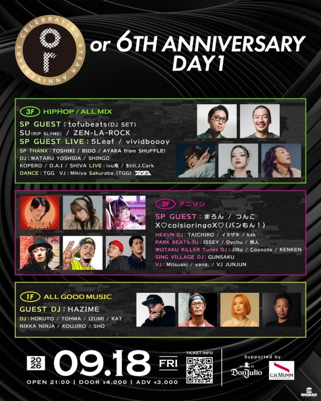 OR 6th ANNIVERSARY DAY1