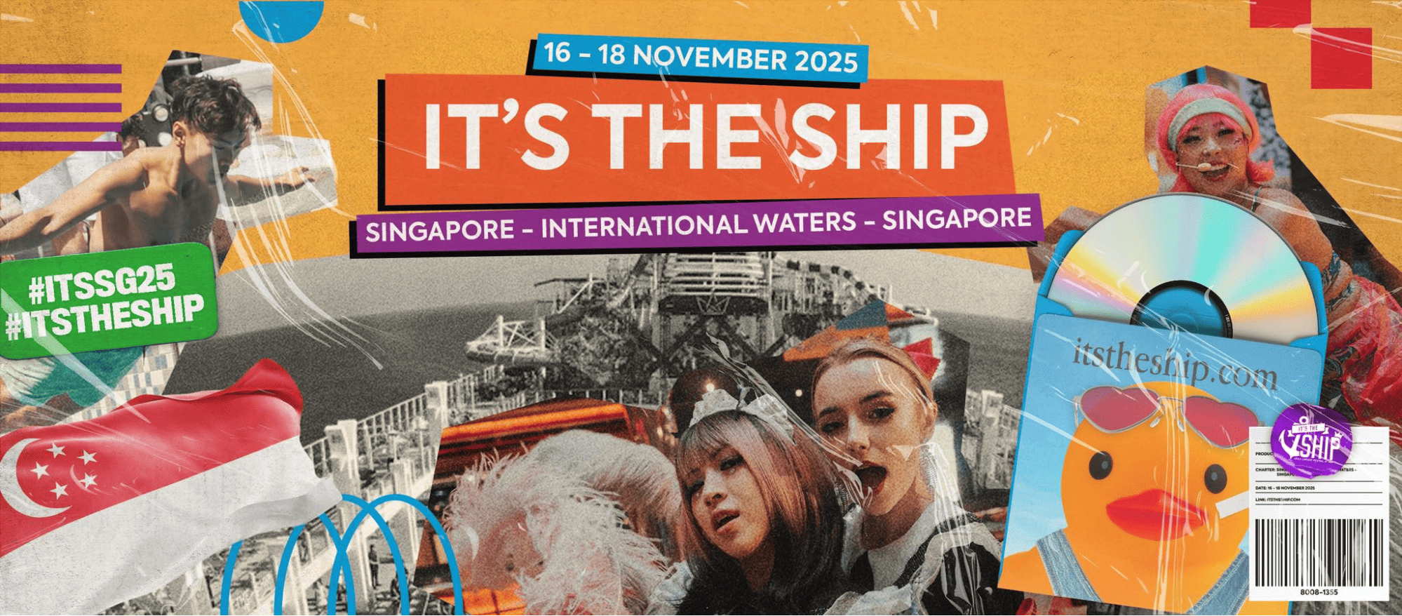 【最大20%OFF】「IT’S THE SHIP 2025」国内独占販売!アジア最大級の豪華客船フェス