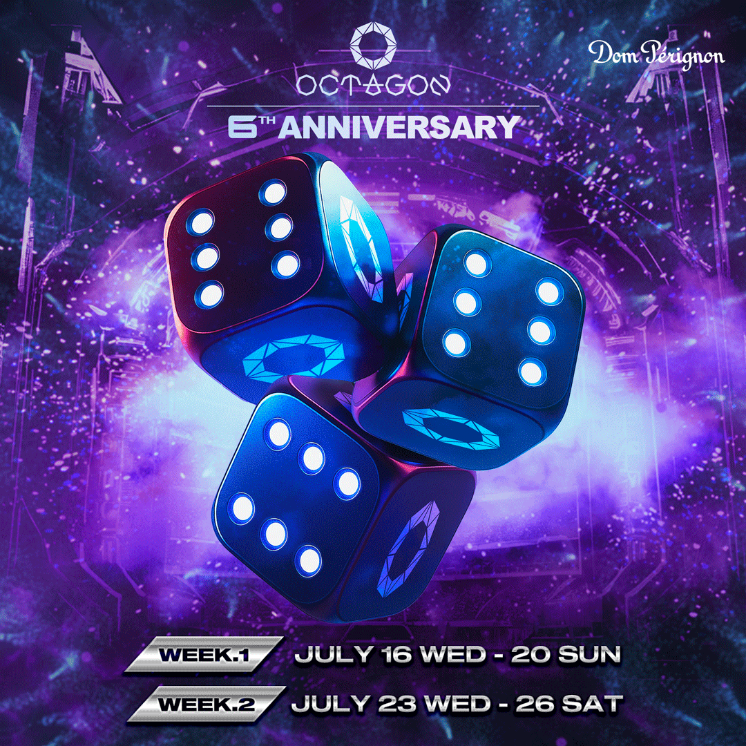 六本木「SEL OCTAGON TOKYO」6th Annivesary 7月開催!豪華アーティストが来日出演!vol①