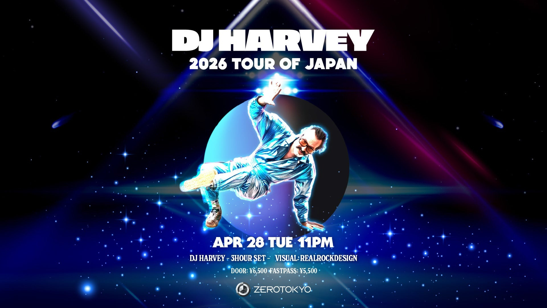 “神に最も近いDJ” DJ HARVEYがZEROTOKYO初登場──3時間セットで魅せるダンスミュージックの真髄