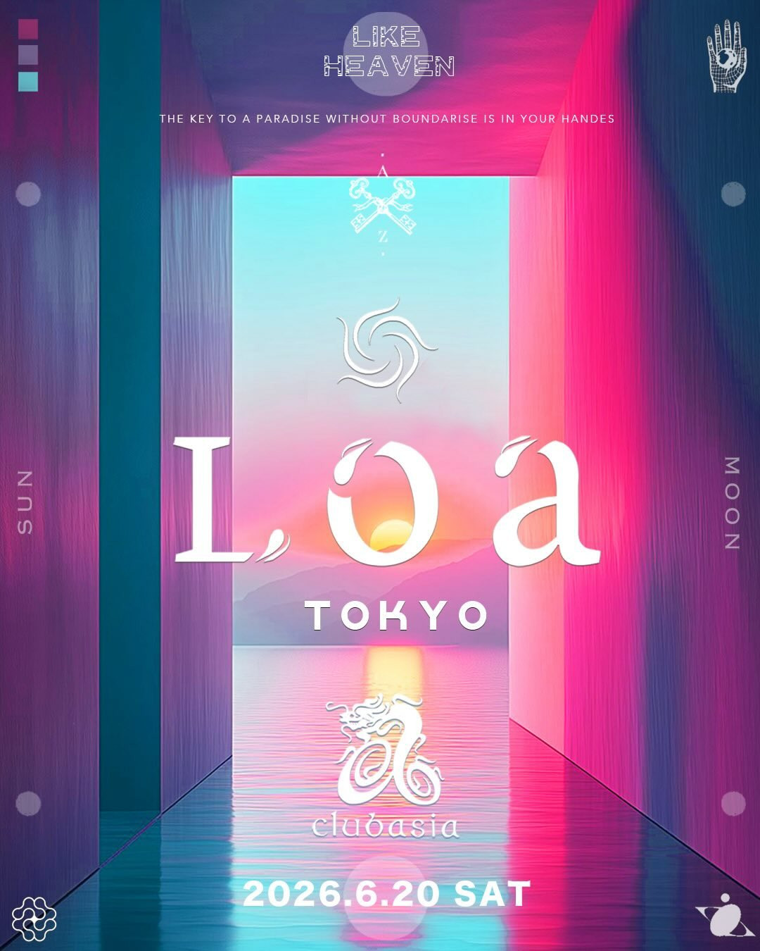 LOA TOKYO開催！渋谷clubasiaでHouse・Techno・Progressiveパーティー｜チケット販売中（6月20日）